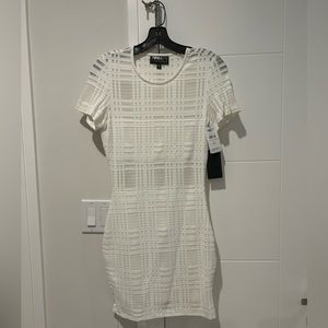 La Pina by David Helwani White Dress M